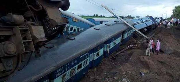 Exclusive Photos: Two Trains express fell into the Machak river