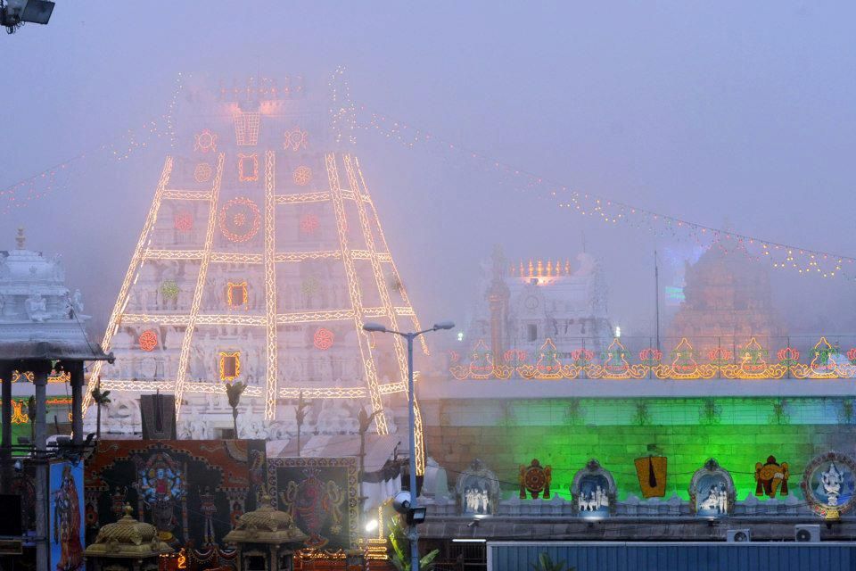 Unseen Floods At Tirumala Temple