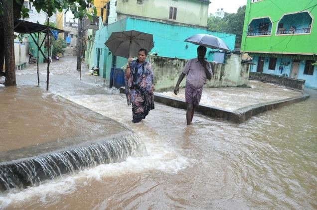 Unseen Floods At Tirumala Temple