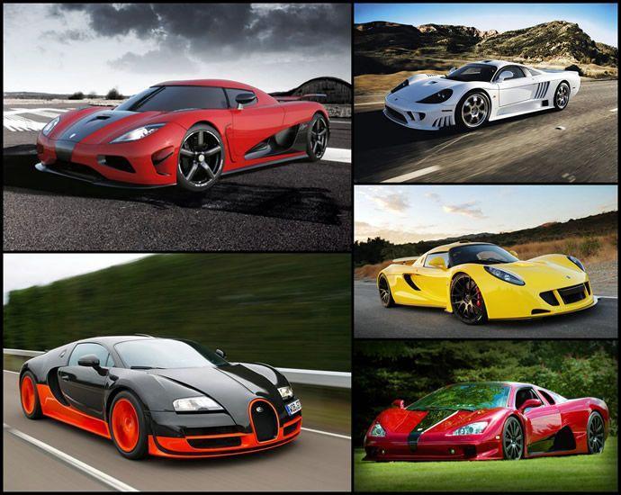 Unseened Top 10 Fastest Cars In The World