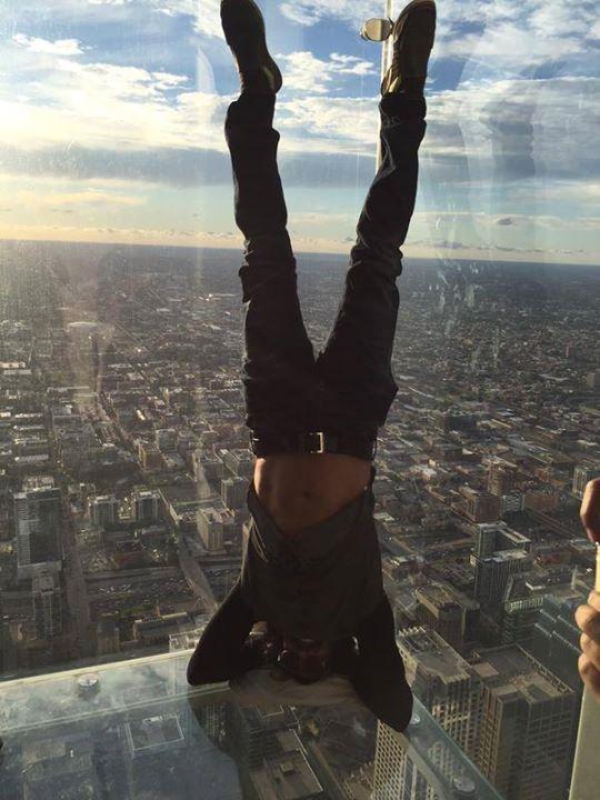 Upendra at Willis Tower Chicago City Photos