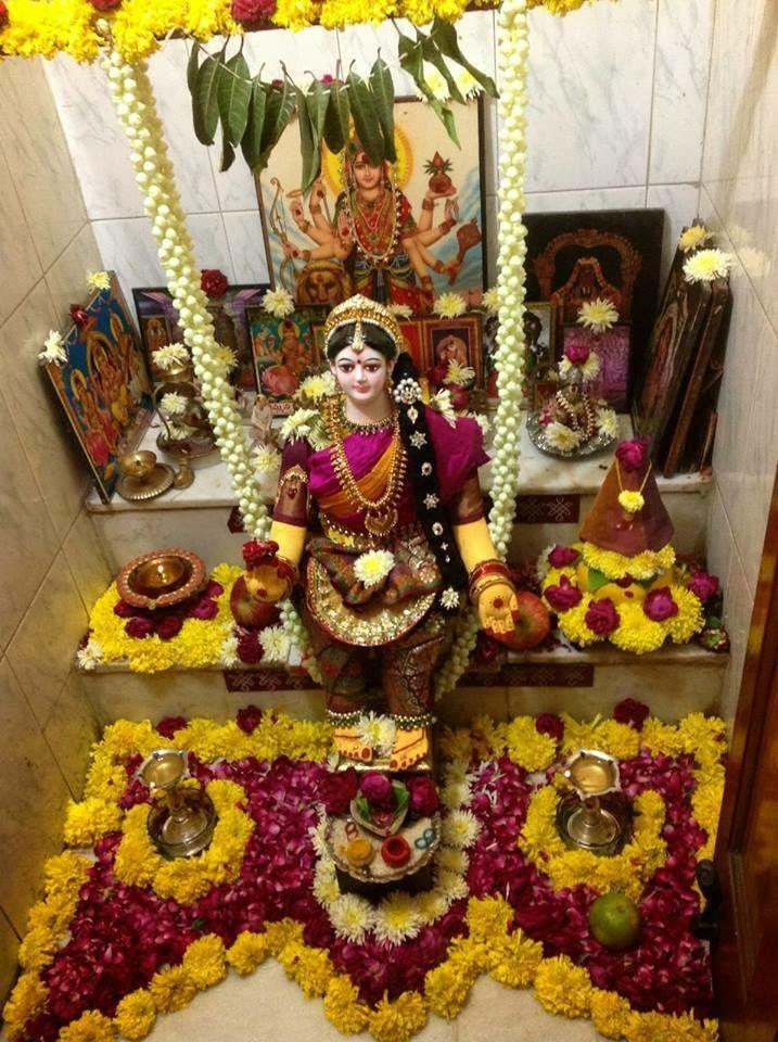 Varalakshmi Vratham Kalash Decoration Pics