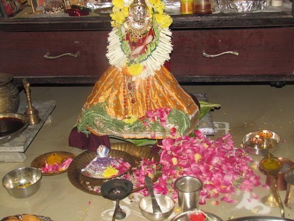 Varalakshmi Vratham Kalash Decoration Pics