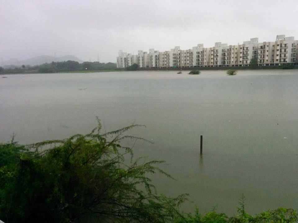 Various flood affected places in Chennai