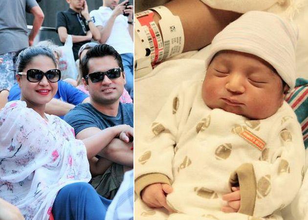 Veena Malik Gaves Birth a Beautiful Baby Girl Photos