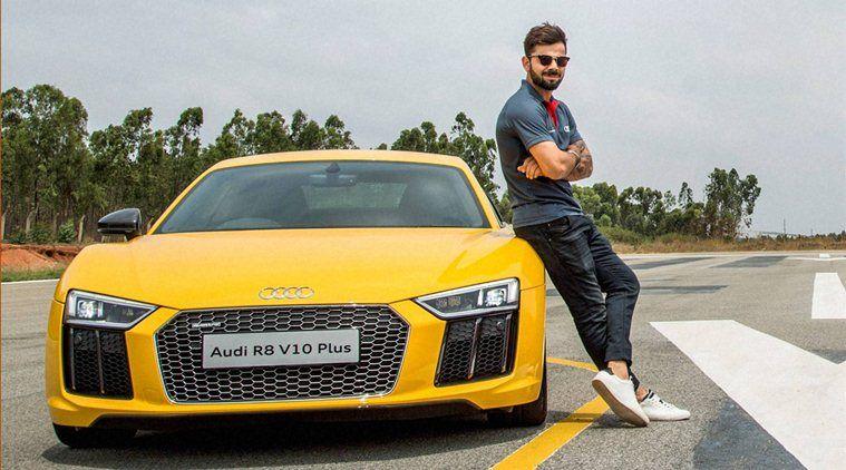 Virat Kohli launches Audi R8 V10 Plus Photos