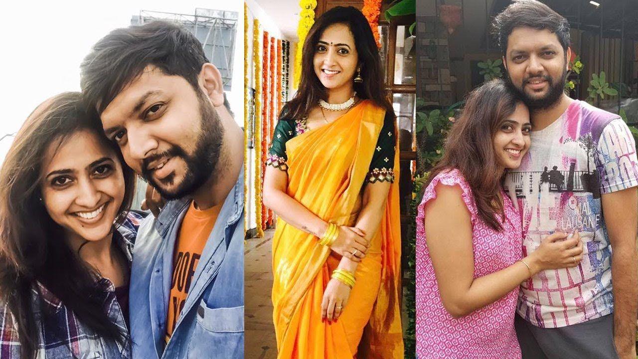 Anchor Lasya With Husband Manjunath Latest Family Unseen Photos