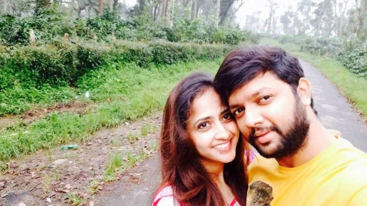 Anchor Lasya With Husband Manjunath Latest Family Unseen Photos