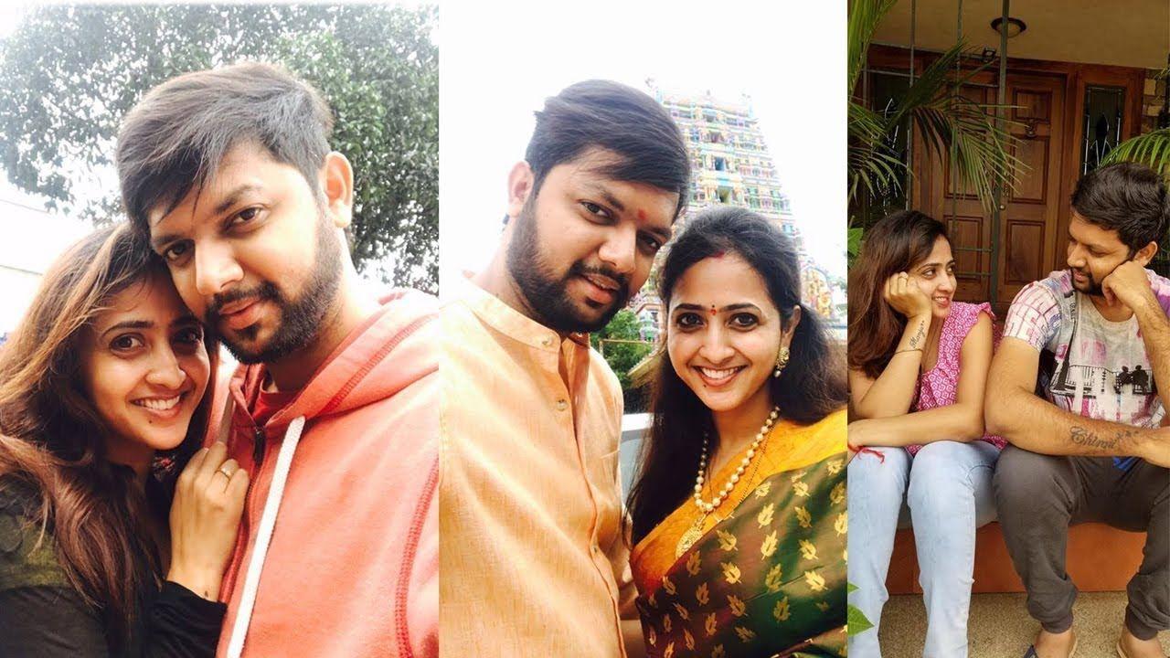 Anchor Lasya With Husband Manjunath Latest Family Unseen Photos