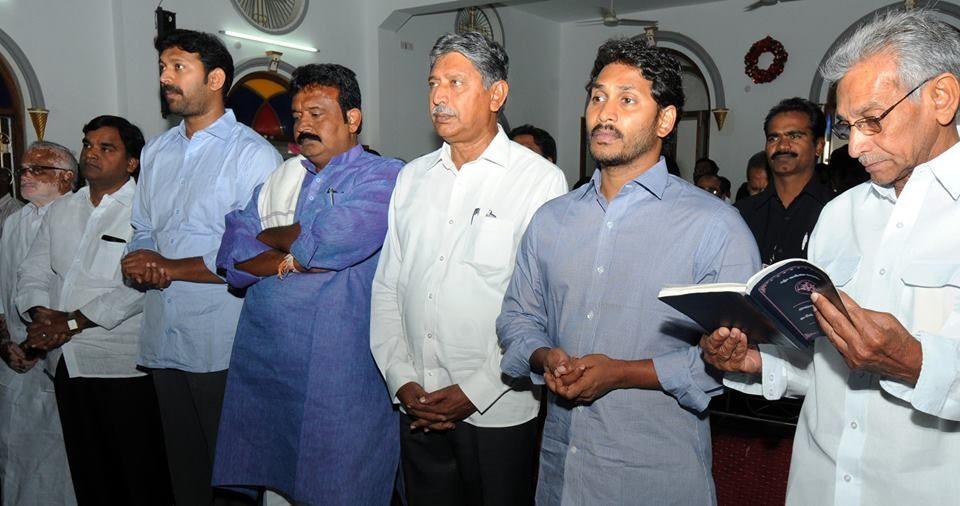 Y S Jagan Christmas Celebrations Photos