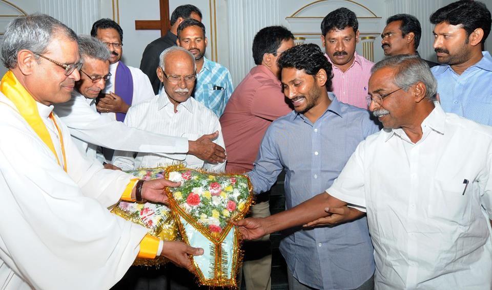 Y S Jagan Christmas Celebrations Photos