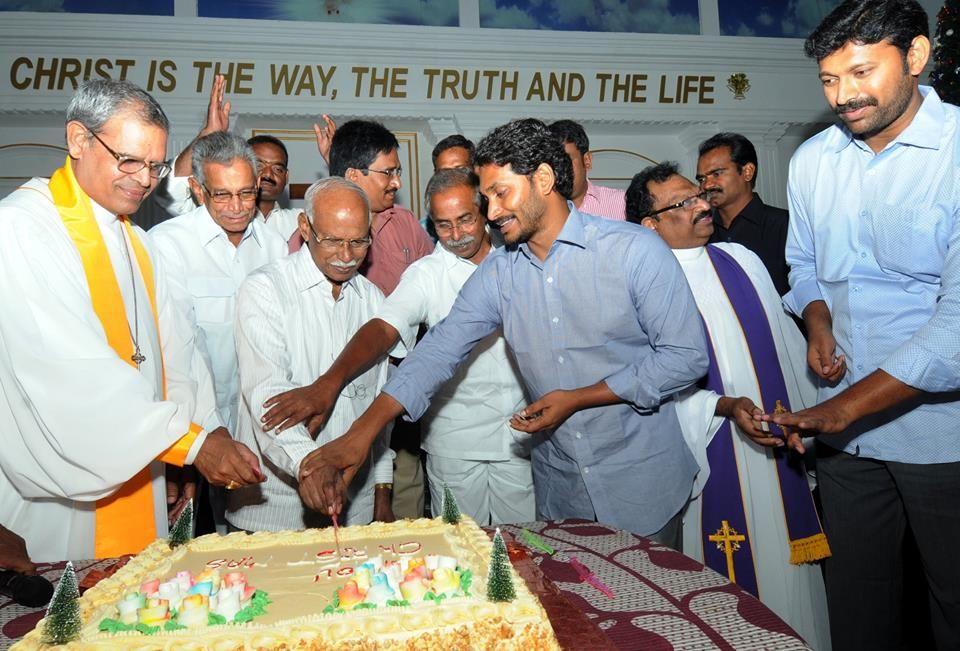 Y S Jagan Christmas Celebrations Photos