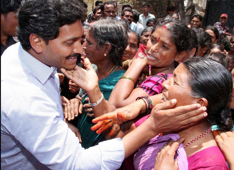 YS Jagan Bus Yatra Photos