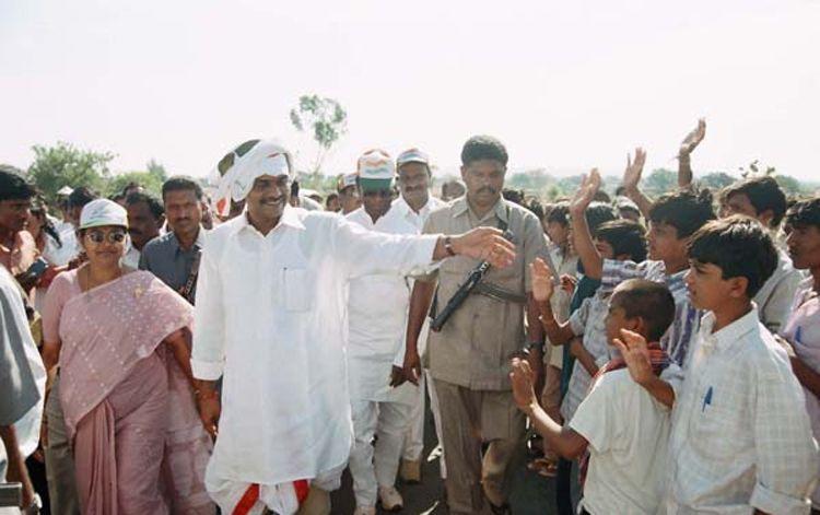 YS Rajasekhara Reddy Padayatra Photos