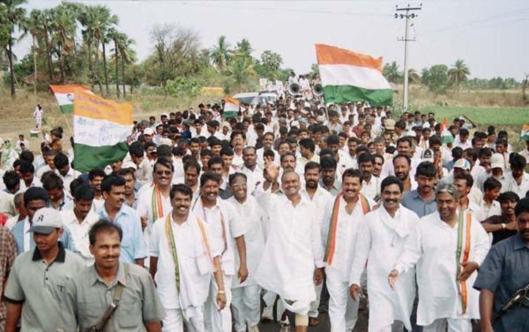 YS Rajasekhara Reddy Padayatra Photos