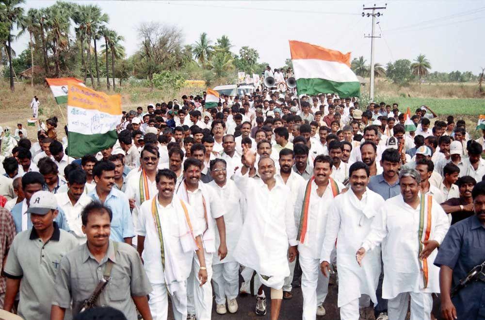 YS Rajasekhara Reddy Padayatra Photos