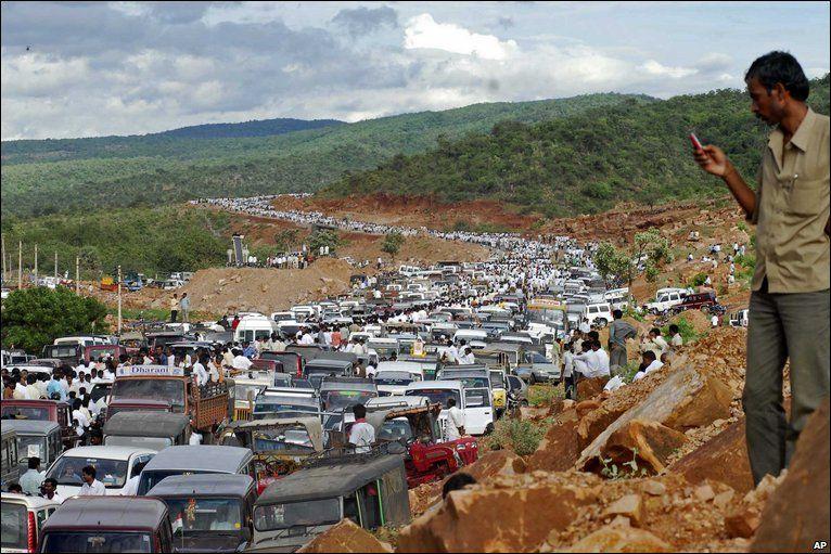 YSR Dead Body Photos