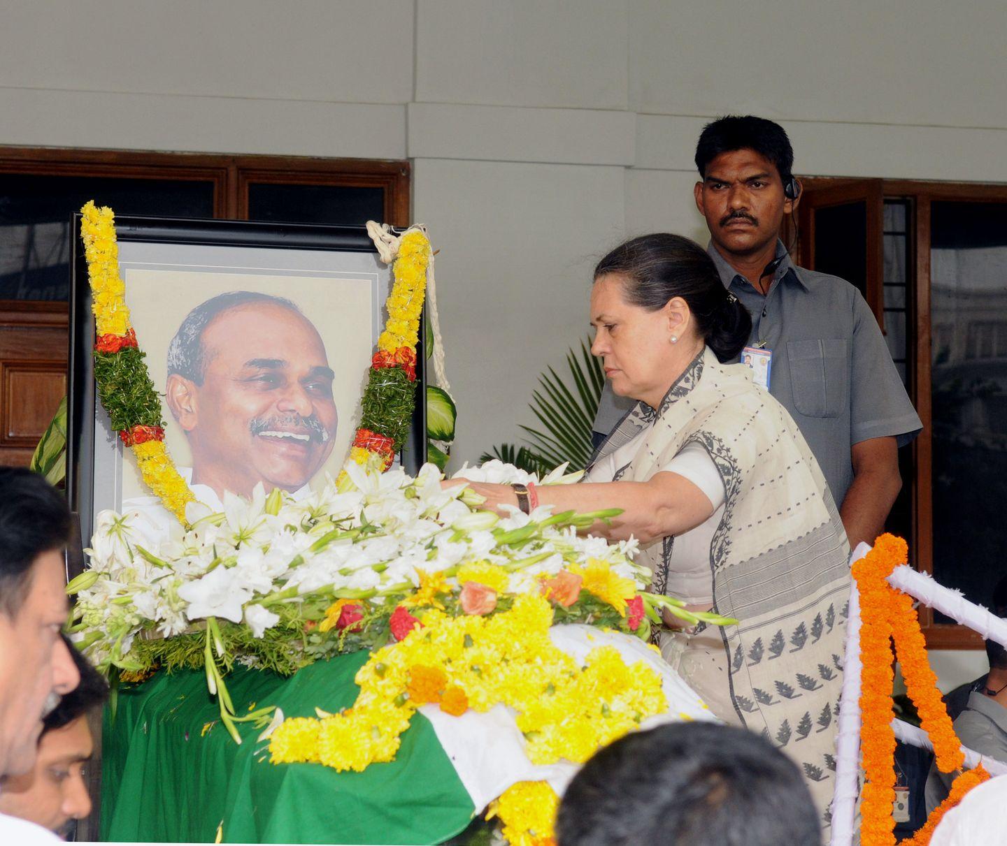 YSR Dead Body Photos