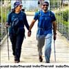 Actor Suriya Spotted Trekking with his Wife Jyothika at Himalayas