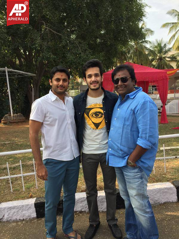 Akhil Akkineni debut movie launched