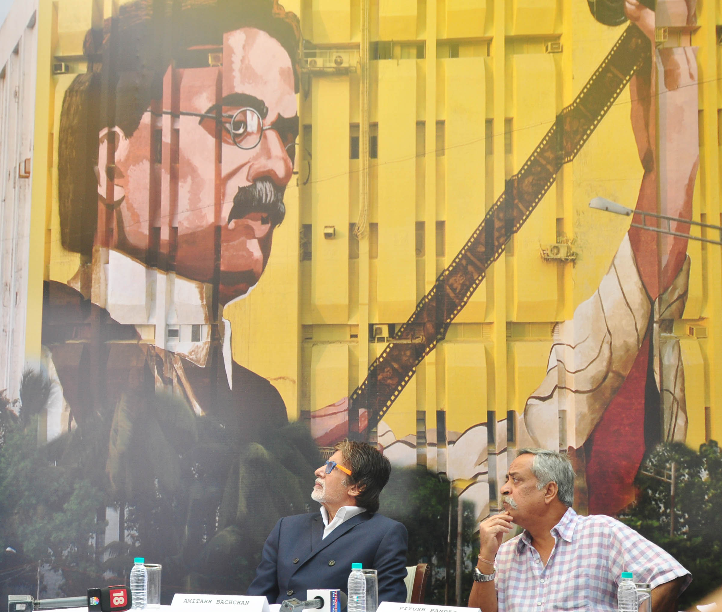Amitabh Bachchan at Dada Saheb Phalke Mural Launch