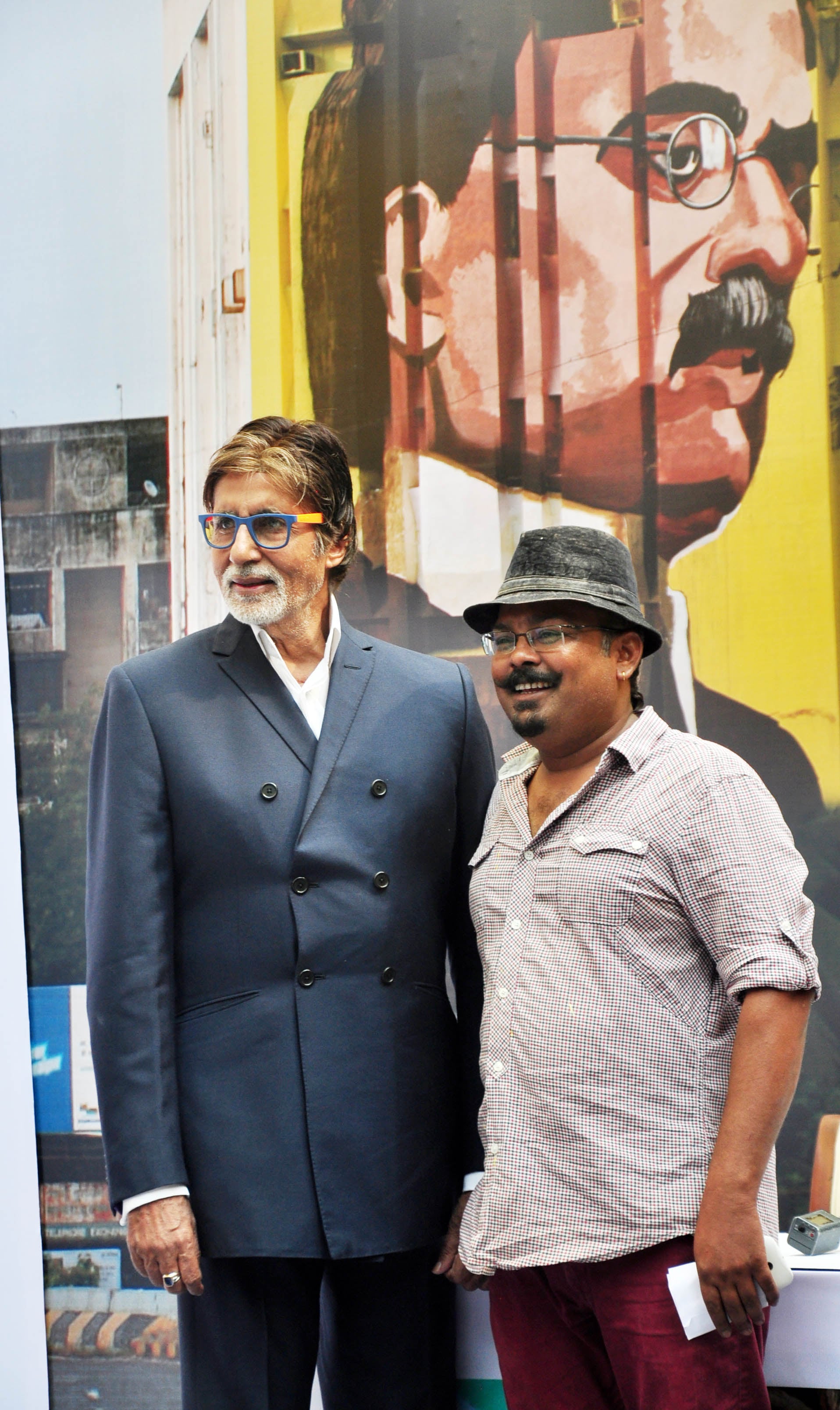 Amitabh Bachchan at Dada Saheb Phalke Mural Launch
