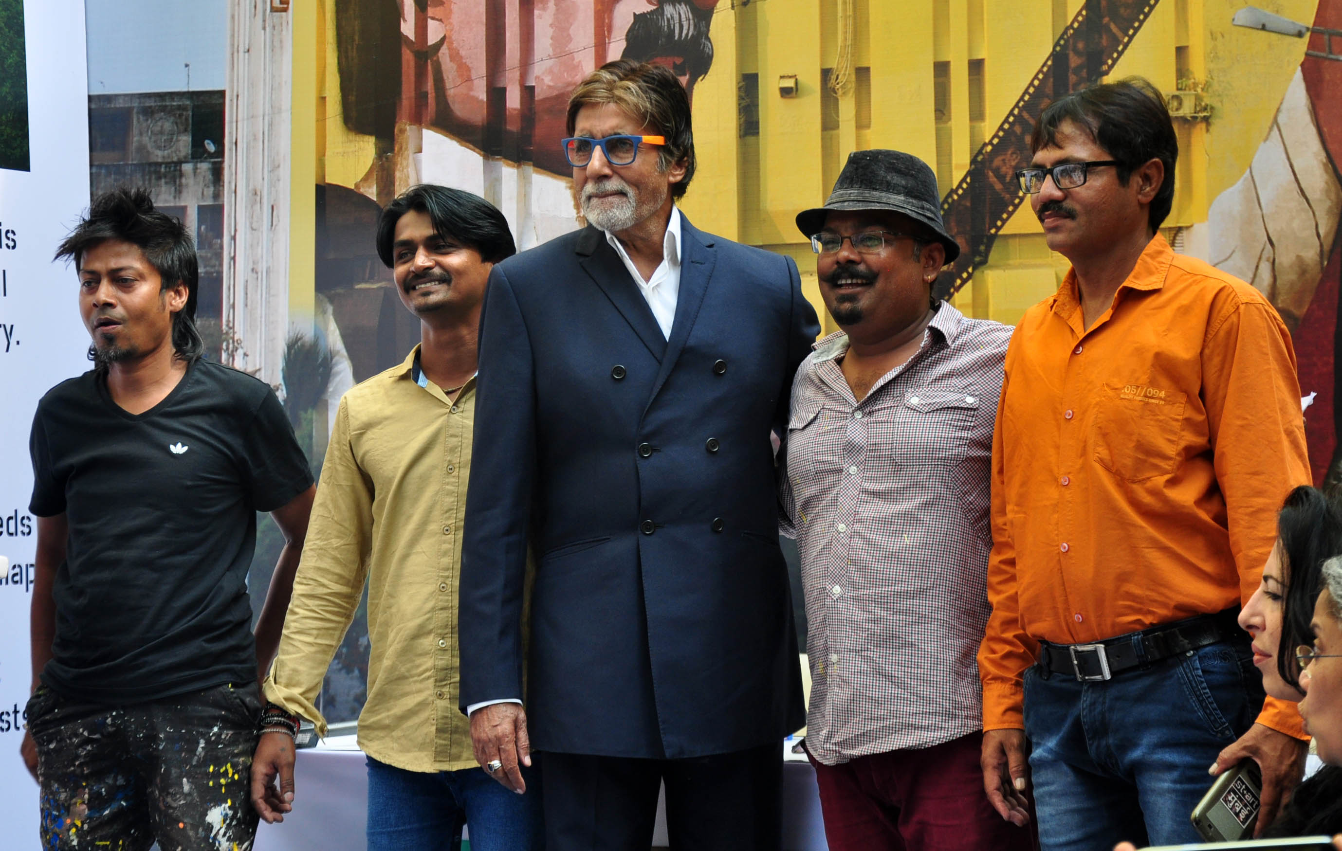 Amitabh Bachchan at Dada Saheb Phalke Mural Launch