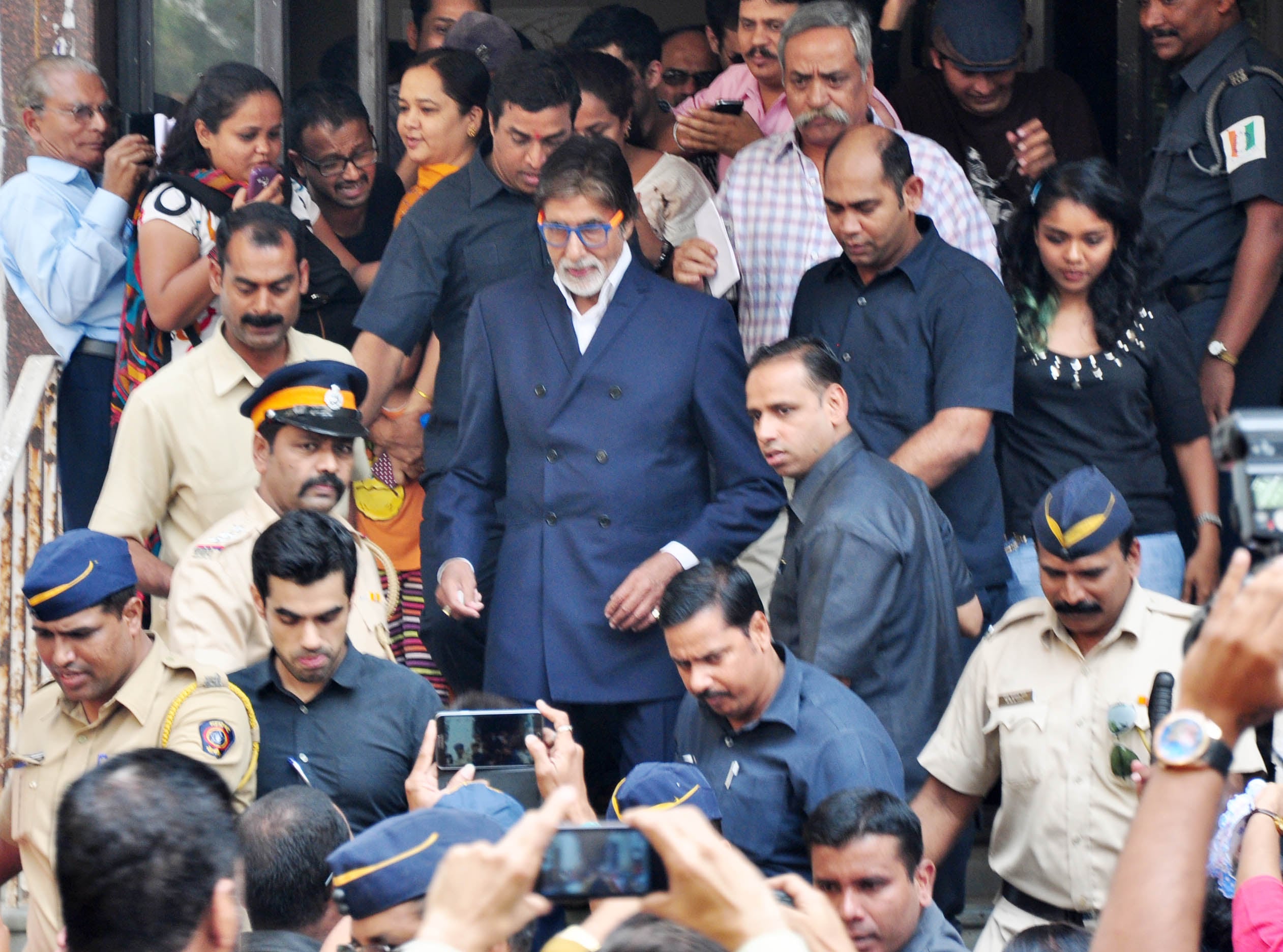 Amitabh Bachchan at Dada Saheb Phalke Mural Launch