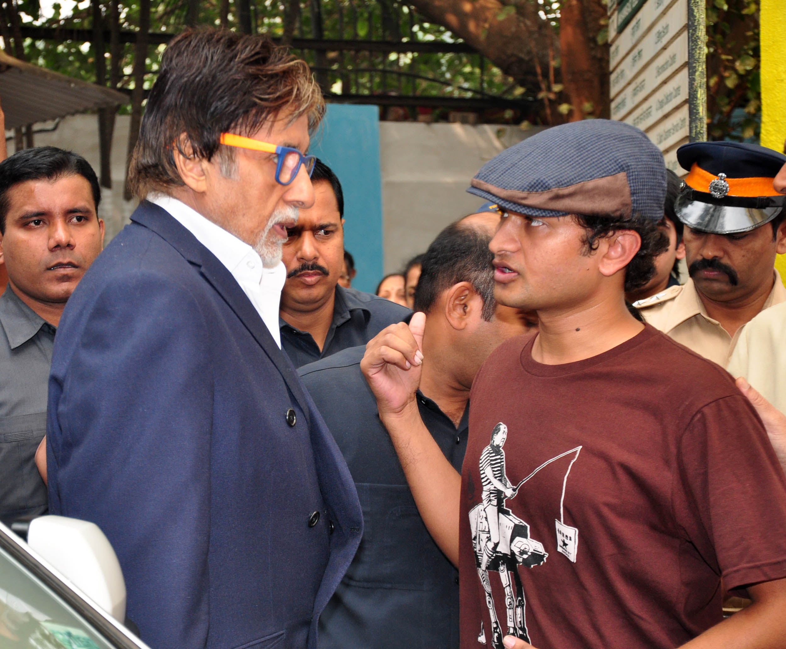 Amitabh Bachchan at Dada Saheb Phalke Mural Launch