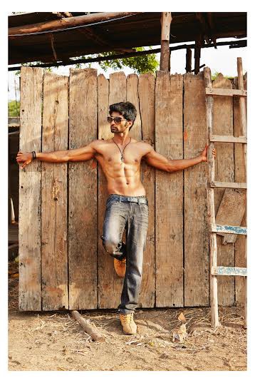 Atharvaa Murali Six Pack Stills