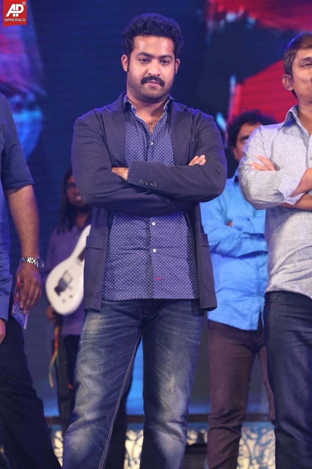 Jr NTR New Stills In Rabhasa Audio Funcion