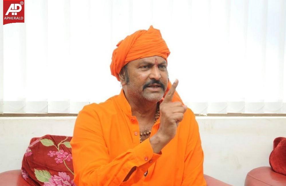 Mohan Babu Interview Photos