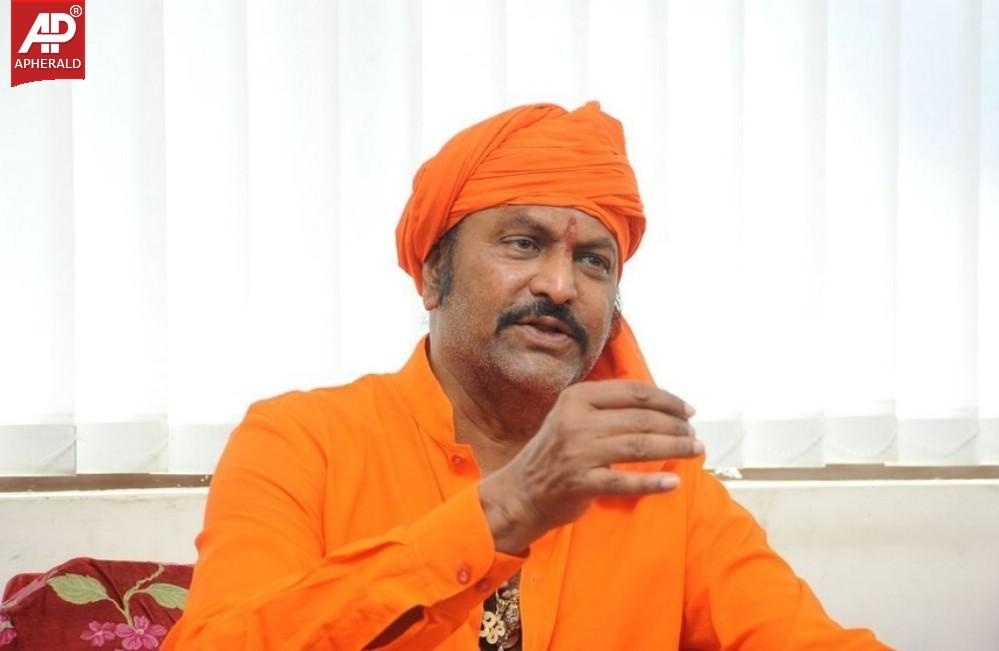 Mohan Babu Interview Photos