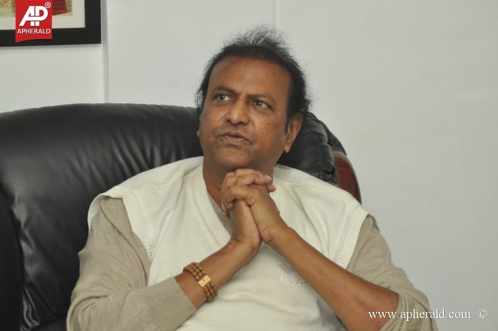 mohan babu interview stills