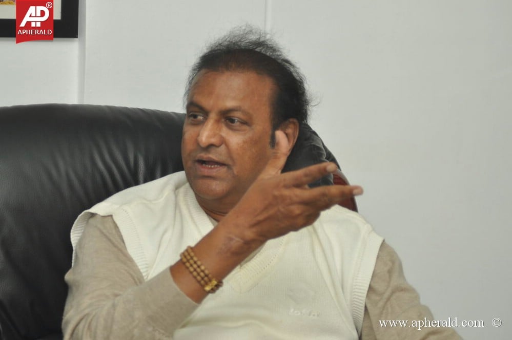 mohan babu interview stills