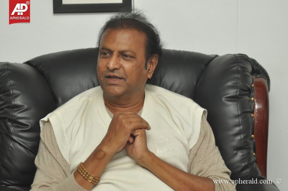 mohan babu interview stills
