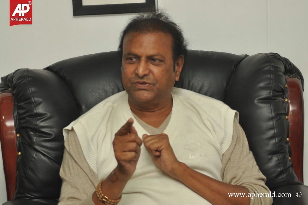 mohan babu interview stills