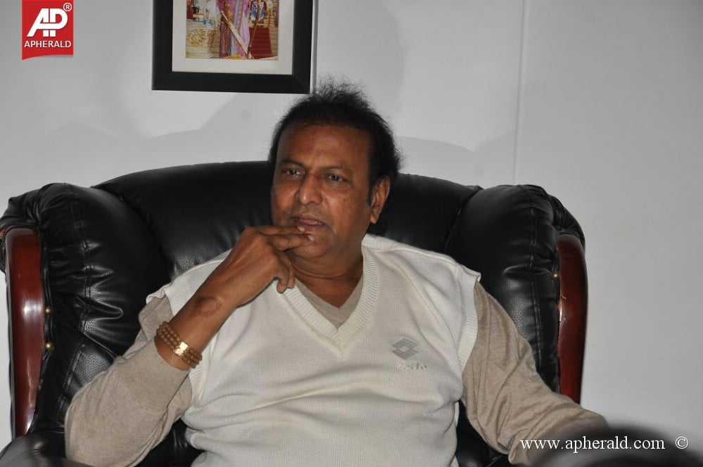 mohan babu interview stills