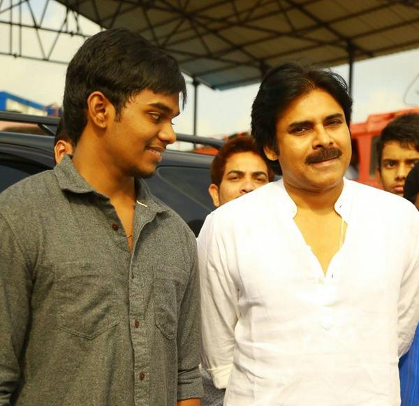 Pawan Kalyan at Vizag Airpot