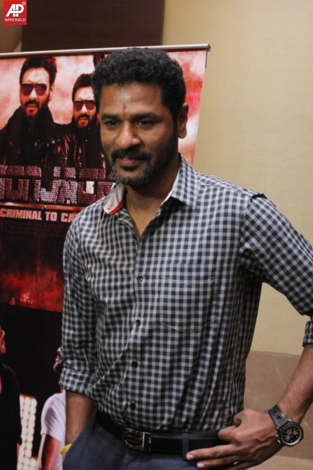 Prabhudeva Latest Pressmeet Stills