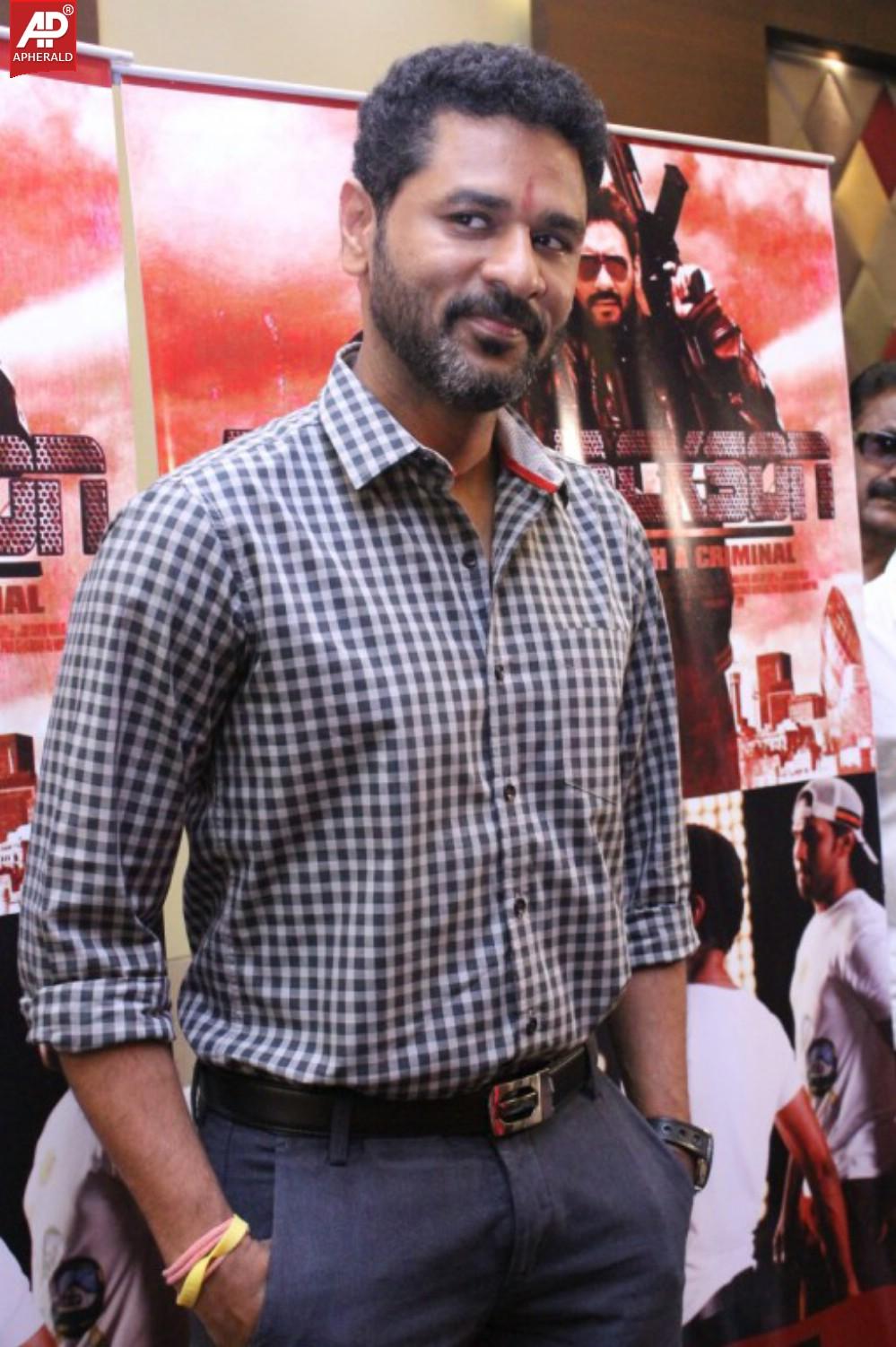 Prabhudeva Latest Pressmeet Stills