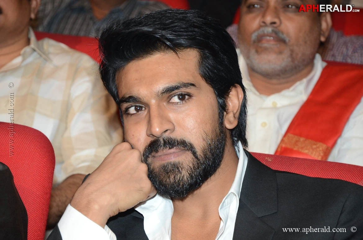 Ram Charan in Thoofan Audio Launch