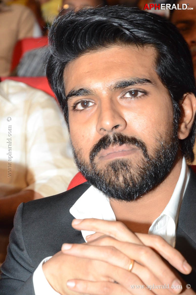 Ram Charan in Thoofan Audio Launch