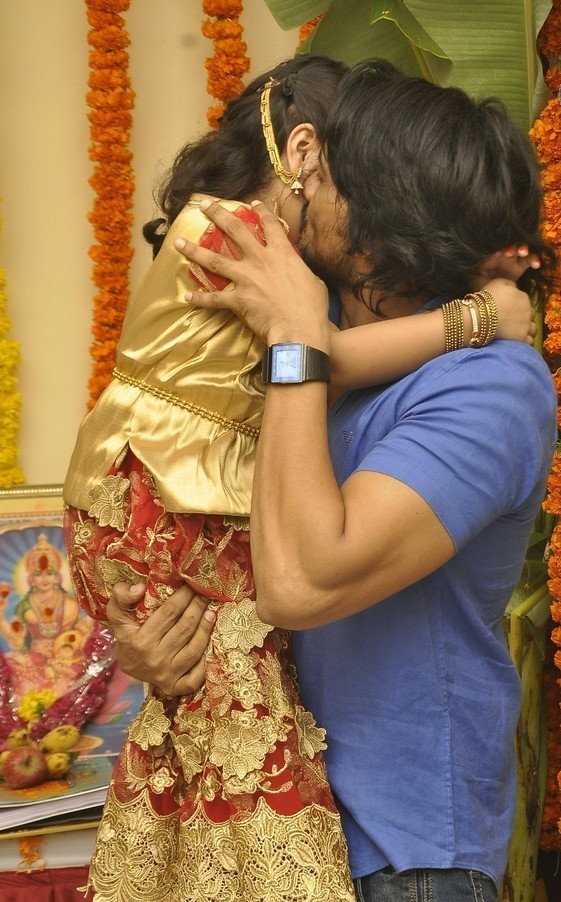 Sairam Shankar at Jagadhambha Movie Launch