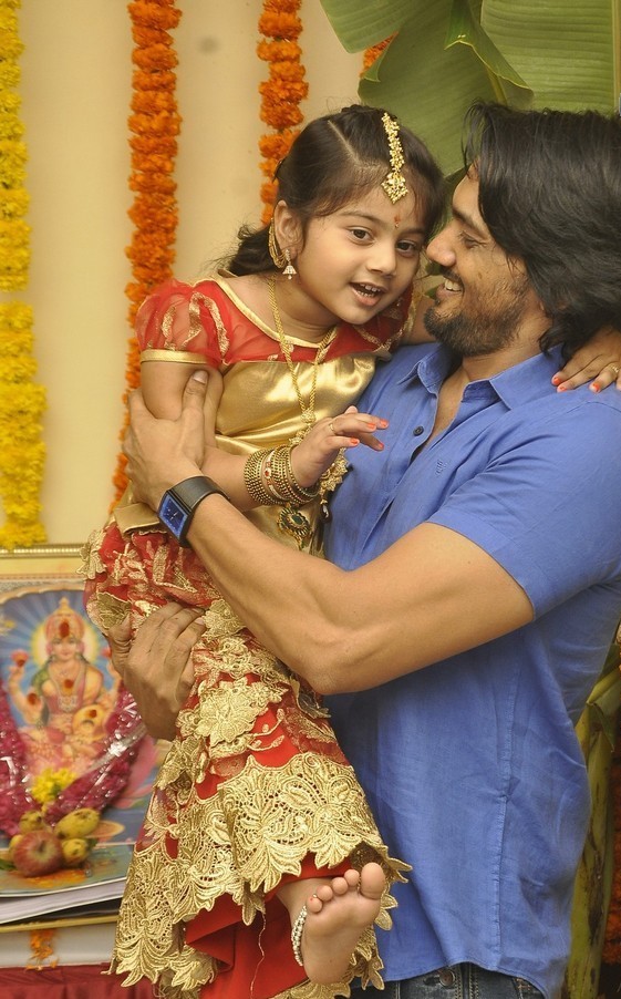 Sairam Shankar at Jagadhambha Movie Launch