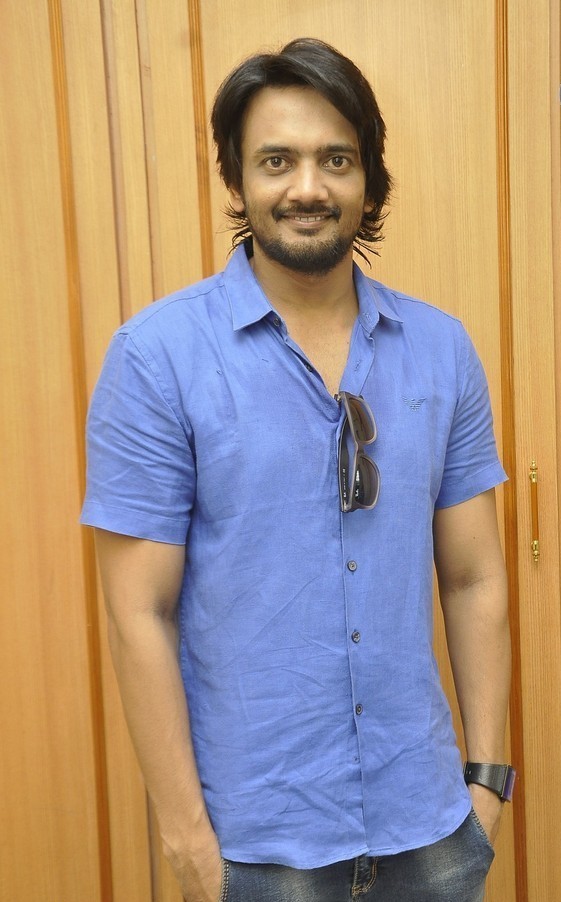 Sairam Shankar at Jagadhambha Movie Launch