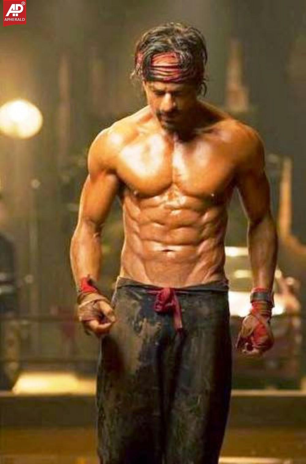 Shah Rukh Khan 8 Pack Photos