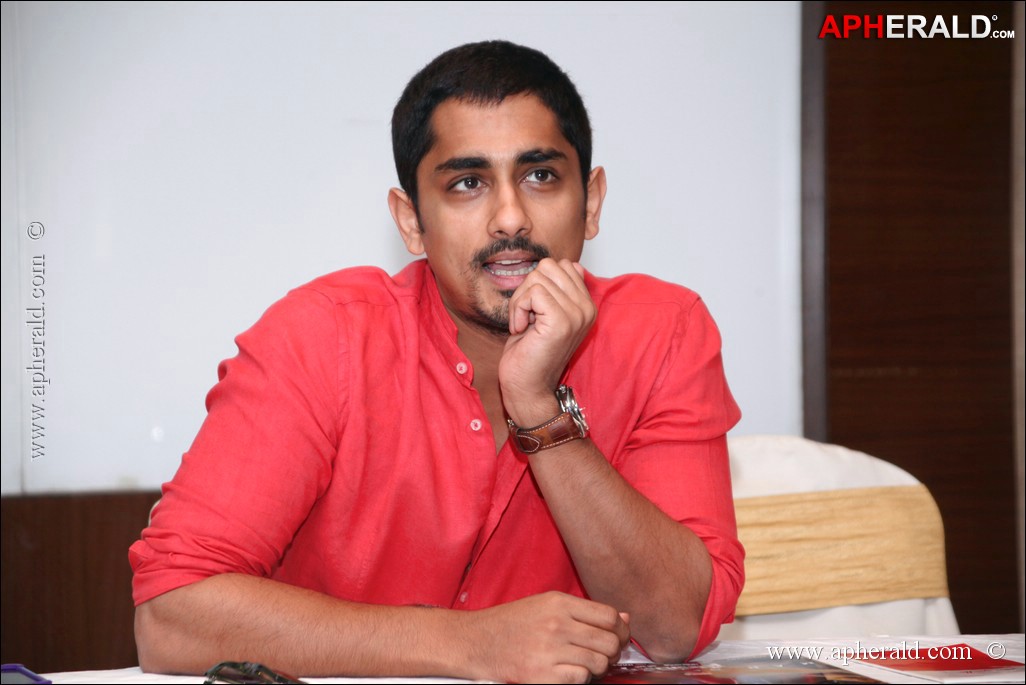 Siddharth Interview Photos