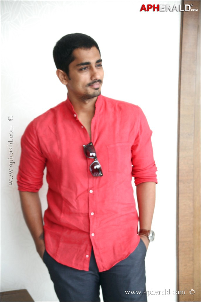 Siddharth Interview Photos