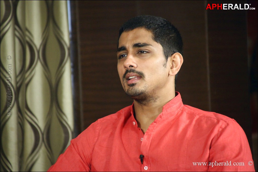 Siddharth Interview Photos